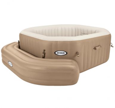 intex pool with bench seat