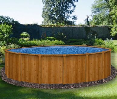 pool wood canyon steel effect pools 95m 9m ask splashandrelax