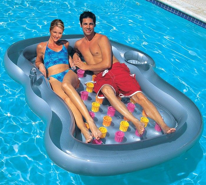 inflatable tanning pool