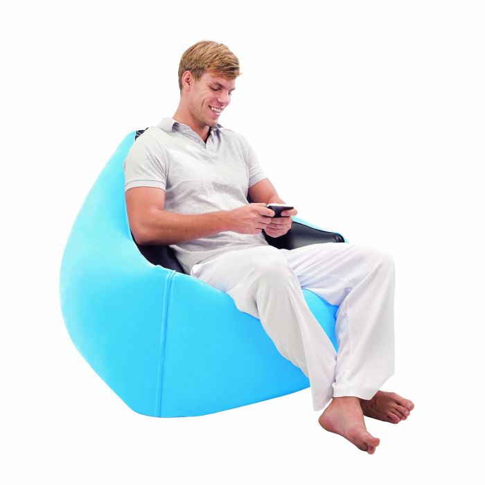 Moda Blue Inflatable Chair - Air Beds and Pillows
