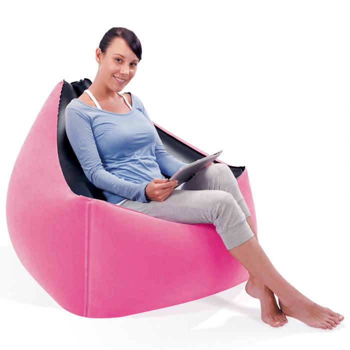 Moda Pink Inflatable Chair - Air Beds and Pillows