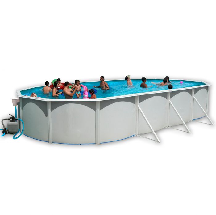 oval steel pool