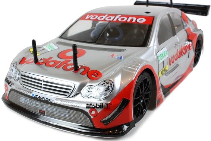 Radio Controlled Nitro Powered 1:10 Scale Mercedes Dtm - Radio 