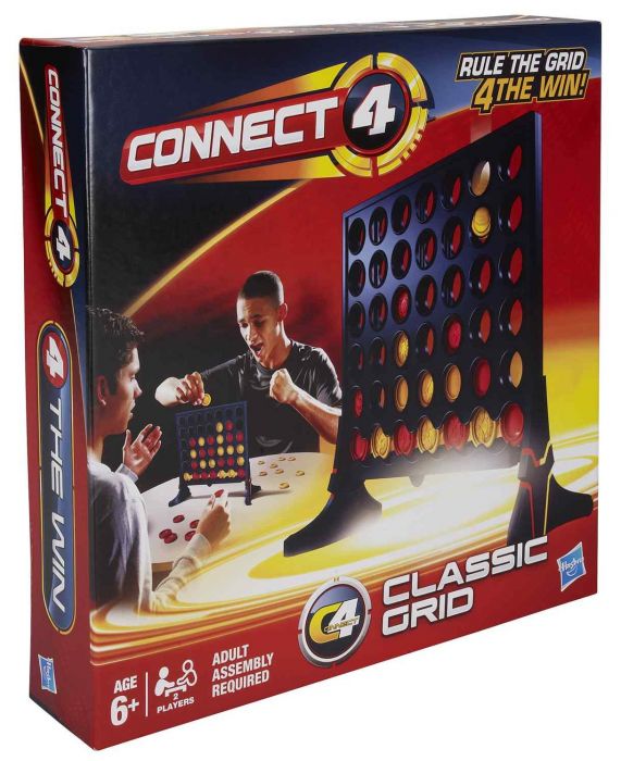 Hasbro Connect 4 Grid Game Puzzles And Games