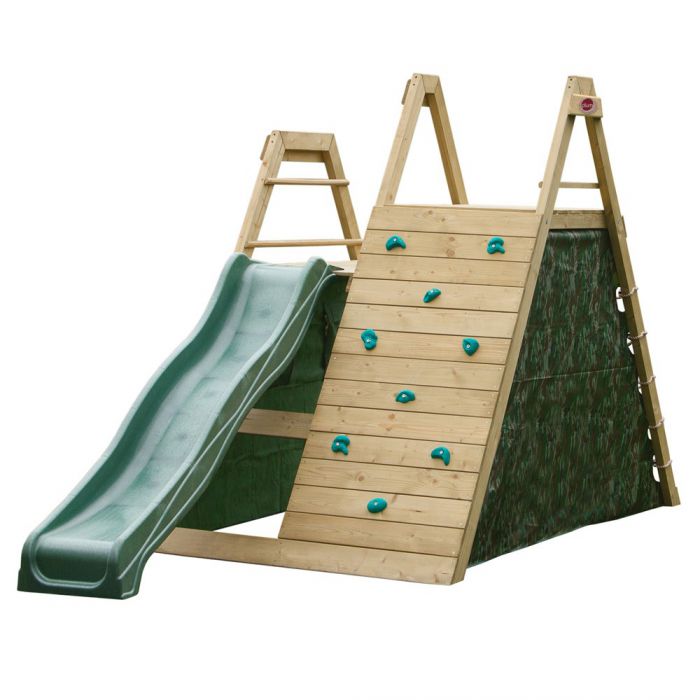 Plum Climbing Pyramid Wooden Climbing Frame - Playtowers