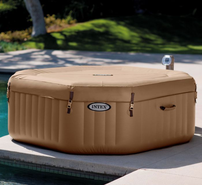 inflatable intex hot tub