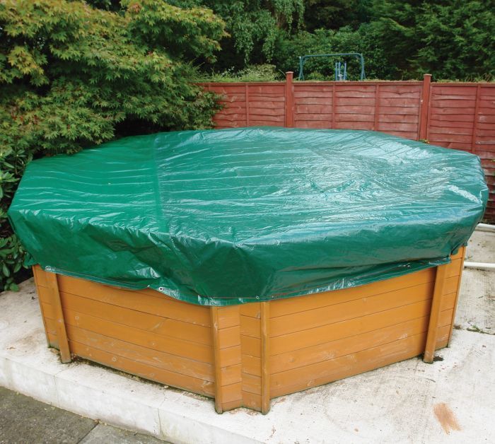 Deluxe Winter Debris Cover For Splasher & Steel Pools- 15ft Round