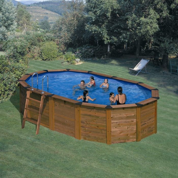 octagon shaped swimming pool