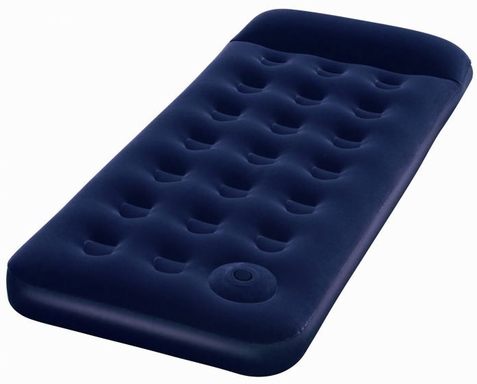 Bestway Single Easy Inflate Flocked Air Bed With BuiltIn Foot Pump 73