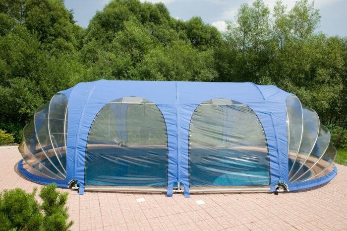 portable pool enclosure