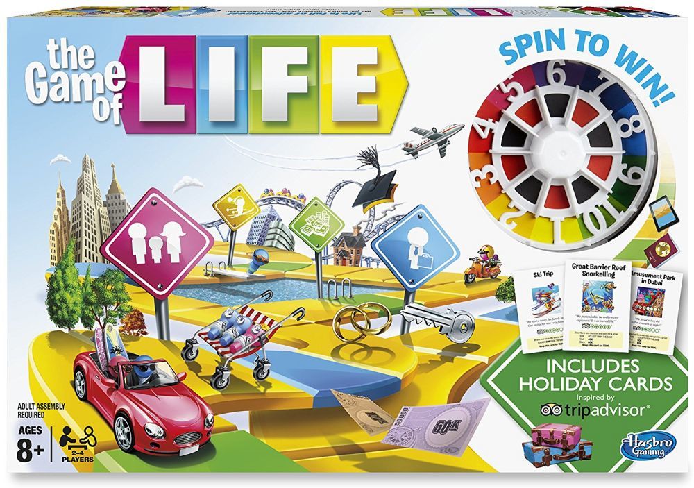 the game of life by hasbro