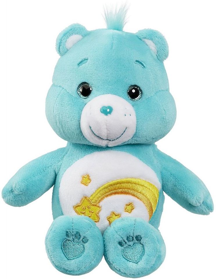 Care Bear Wish Bear Bean Bag Plush Toy- Wave 6