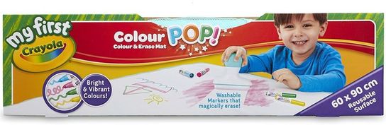 My First Crayola Colour Pop Colour and Erase Mat