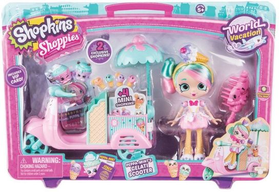 Shopkins Shoppies Peppa Mint s Gelati Scooter