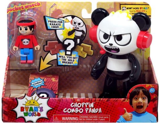 red combo panda figure