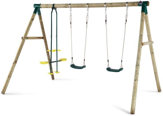 Colobus Wooden Garden Swing Set