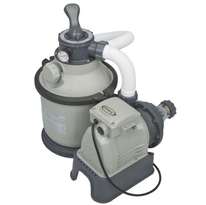 Intex Krystal Clear Sand Filter Pump 1200 Gall/Hr - Pool Pumps ...