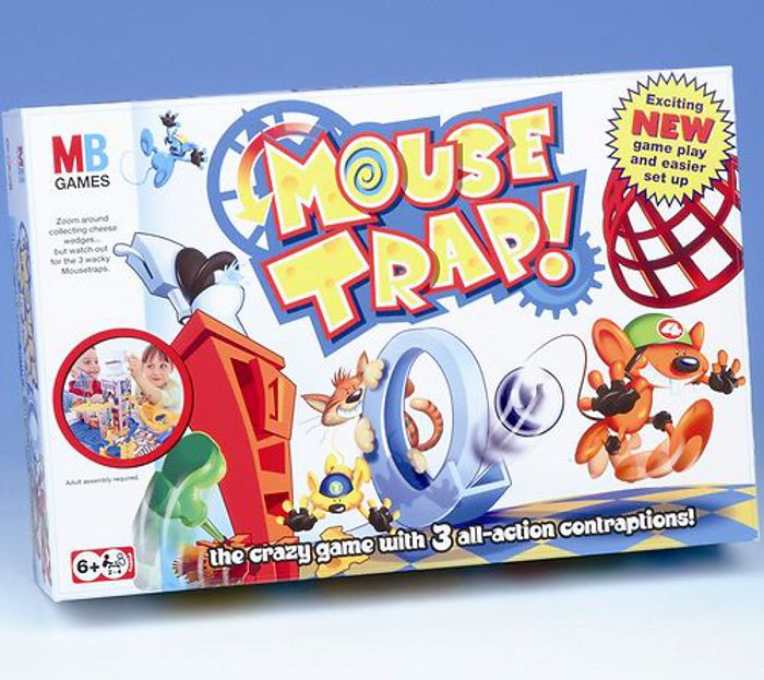 Hasbro Mousetrap Game - Puzzles & Games