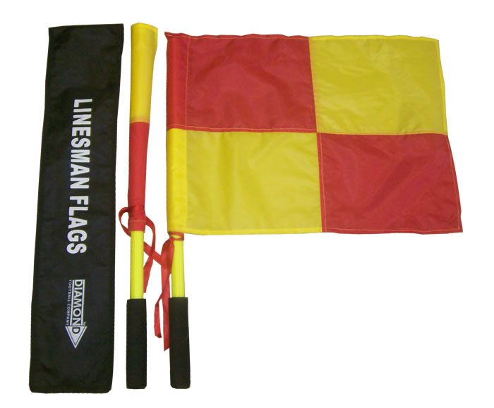 Linesman's Flags & Poles - Football Club Equipment