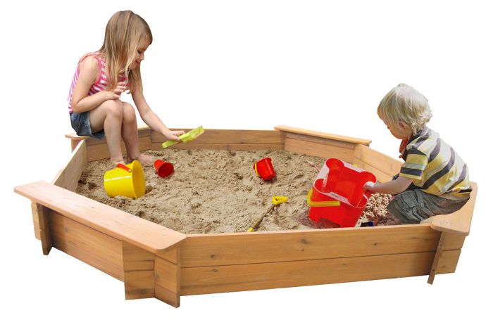 Garden Games OCTAGONAL SANDPIT (1.8M DIAMETER) - Garden Games