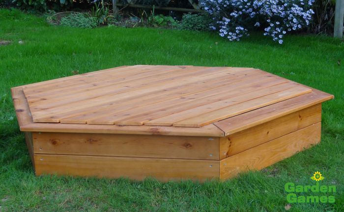 Garden Games SANDBOX WOODEN LID - Garden Games