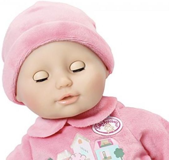 baby annabell sleeping eyes