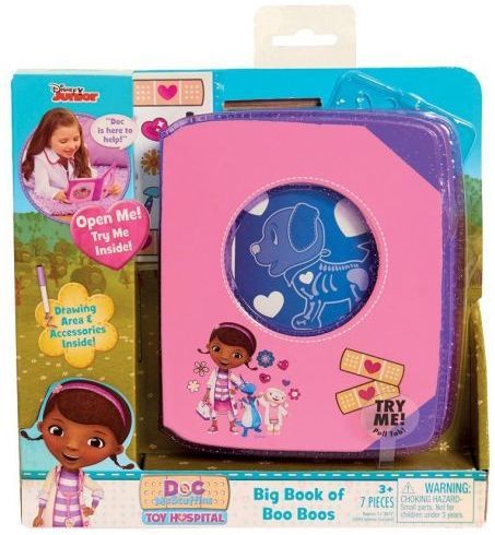 Doc McStuffins Hospital Big Book of Boo Boos Action Figures Roleplay