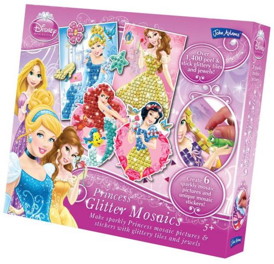 Disney Princess Glitter Mosaics - Craft Range