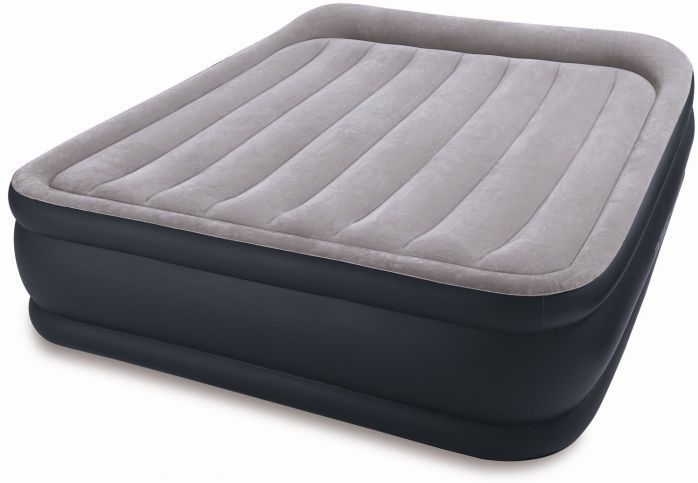 intex deluxe pillow rest raised air mattress
