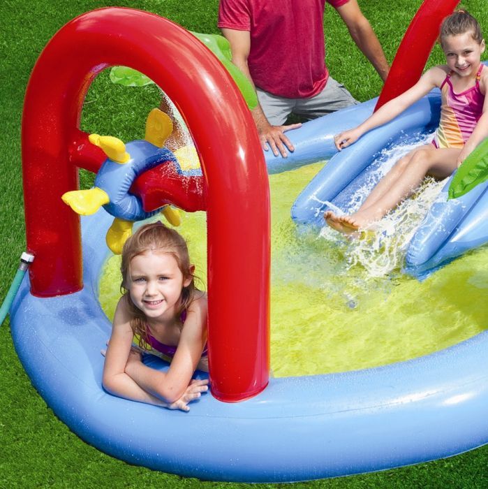 Windmill Blow Spray Play Centre Paddling Pool - Paddling Pools