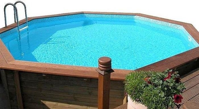 Doughboy Octagonal Wooden Pool 4.4m - Wooden Pools