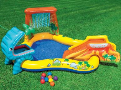 Dinosaur Play Centre Paddling Pool - 57444 - Paddling Pools