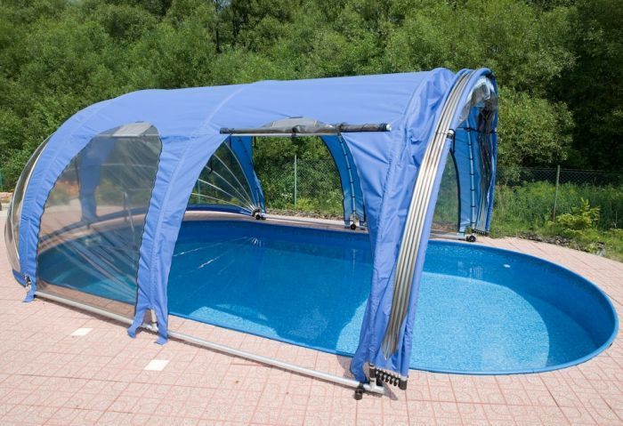 portable pool enclosure