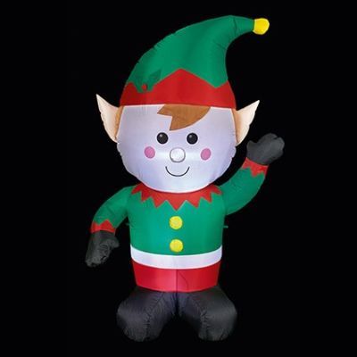 elf christmas inflatable